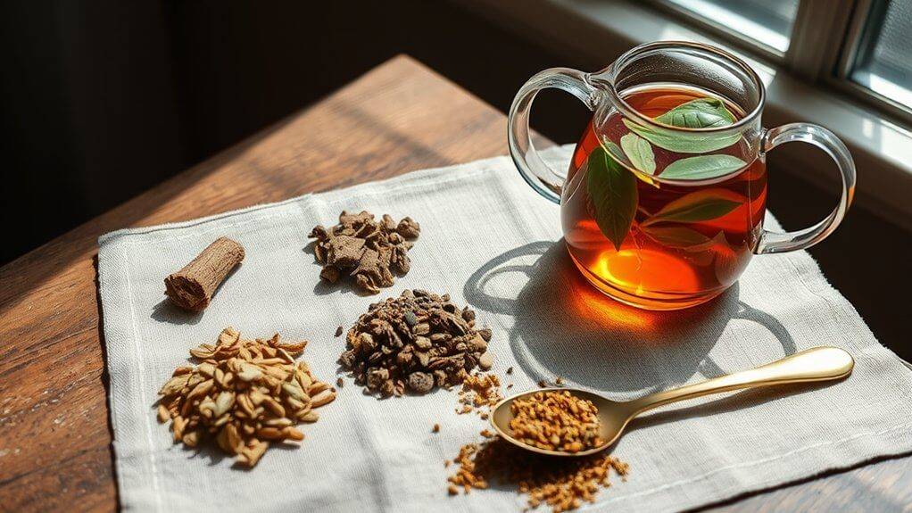 adaptogenic herbs in tea
