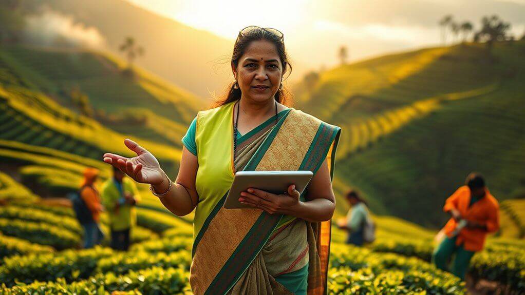 empowered female tea leaders