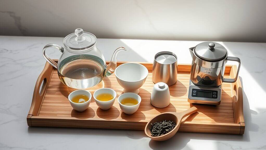 green tea brewing essentials