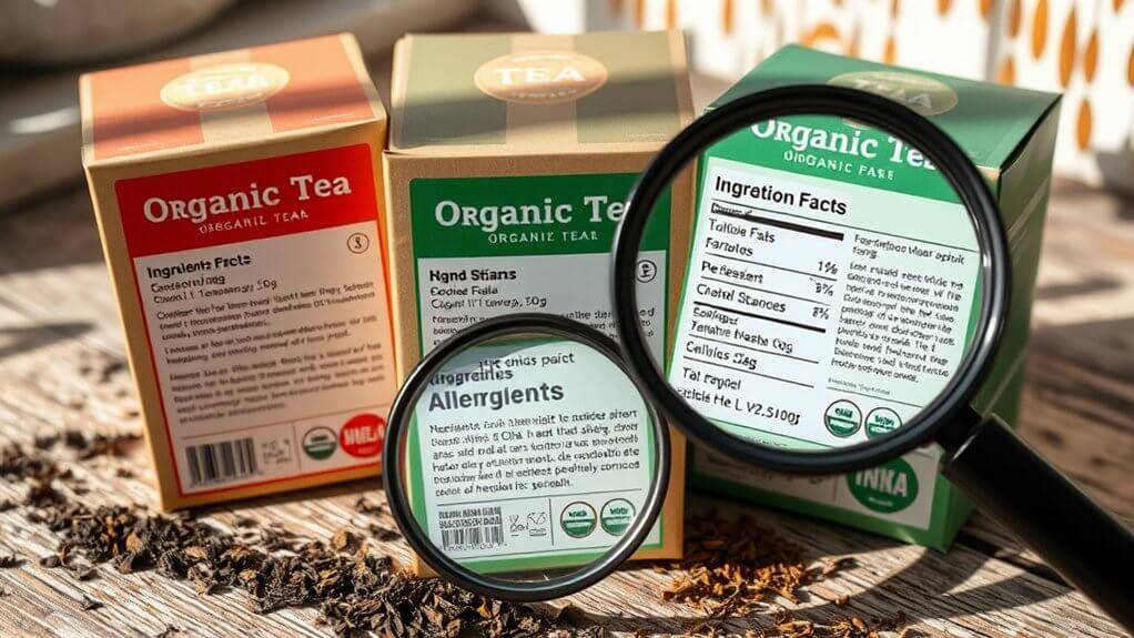 ingredient analysis and allergens