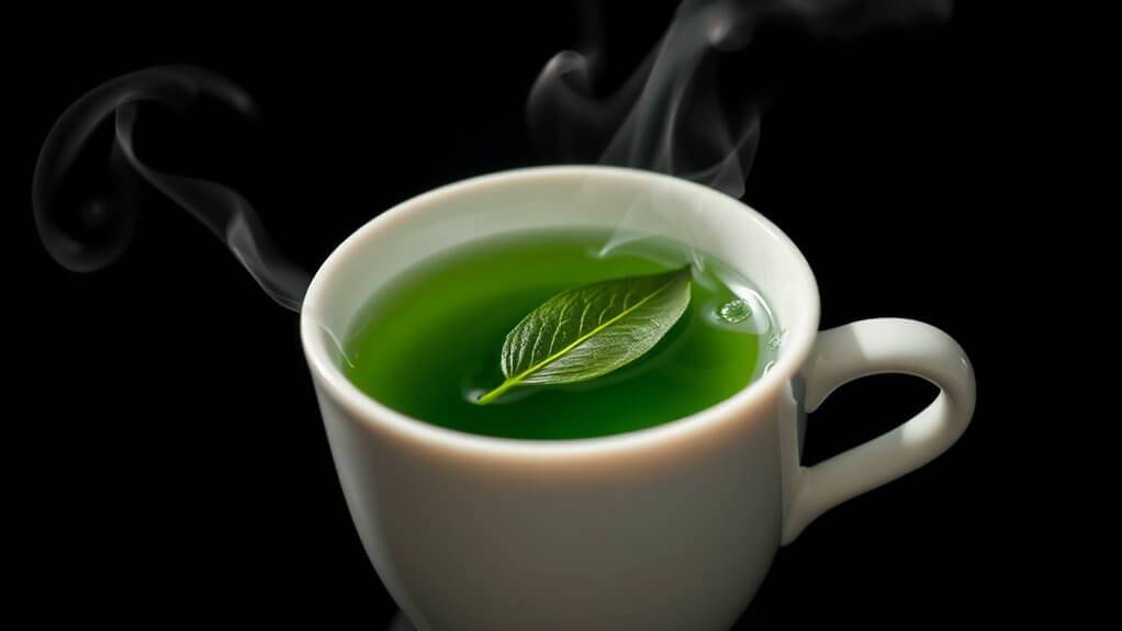 mind calming compound in tea