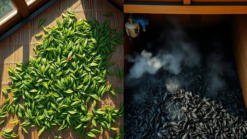 pu erh tea production process