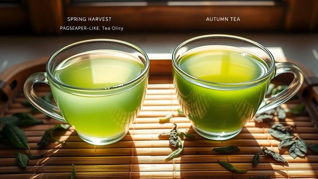 spring tea s subtle flavors