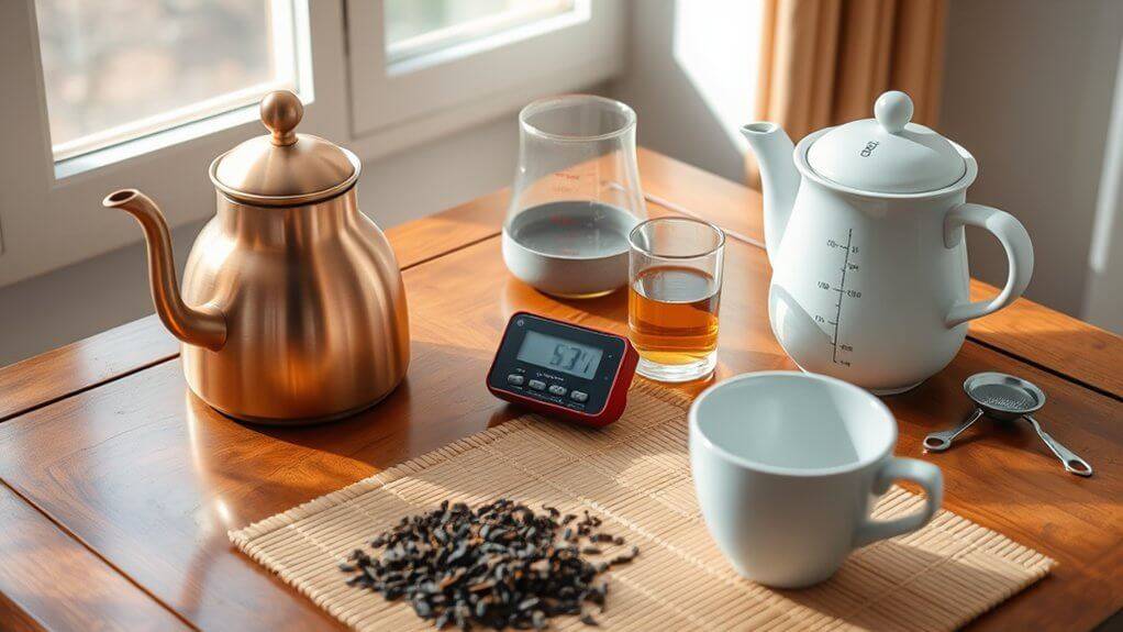 tea brewing essential tools