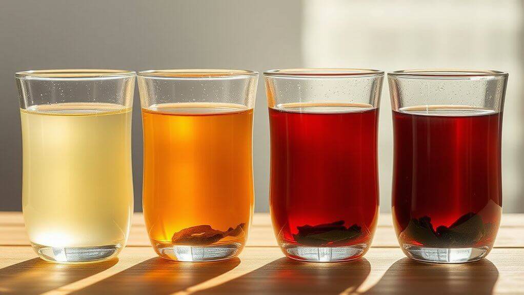 tea color and appearance