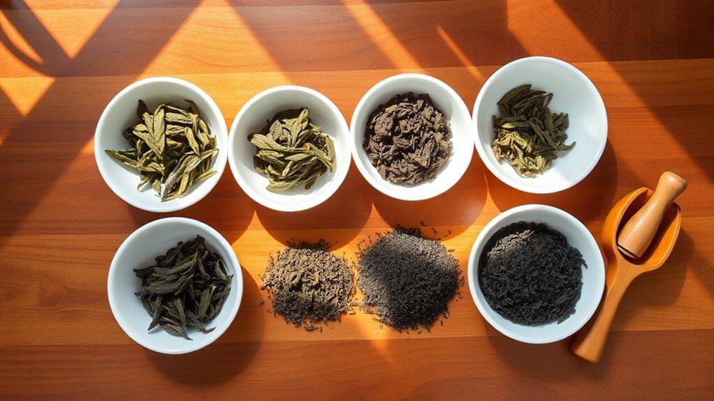 tea grading standard differences