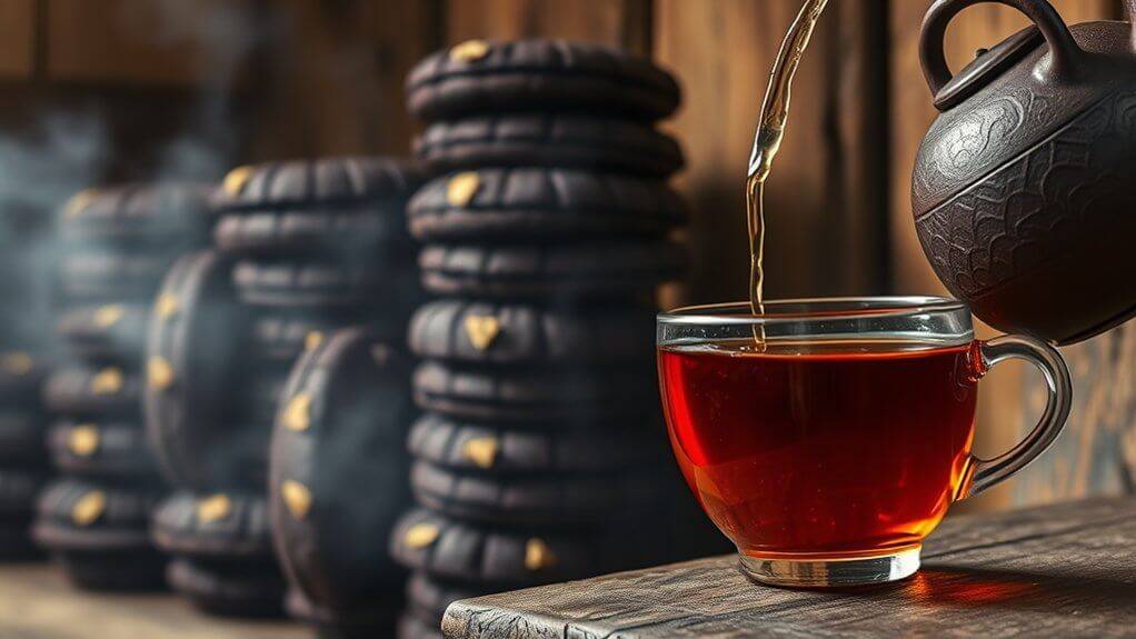 traditional fermented tea process