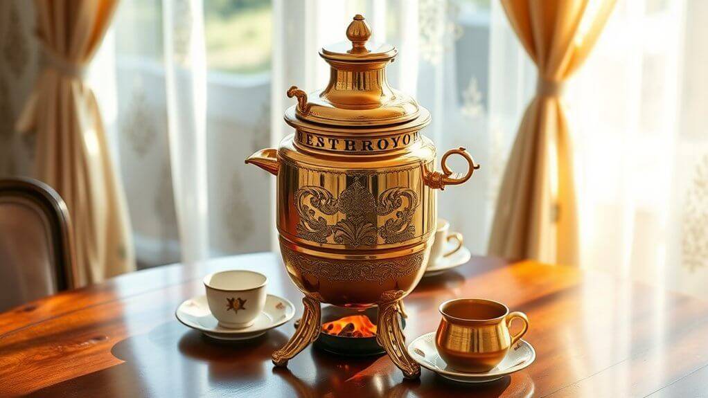 traditional samovar design elements