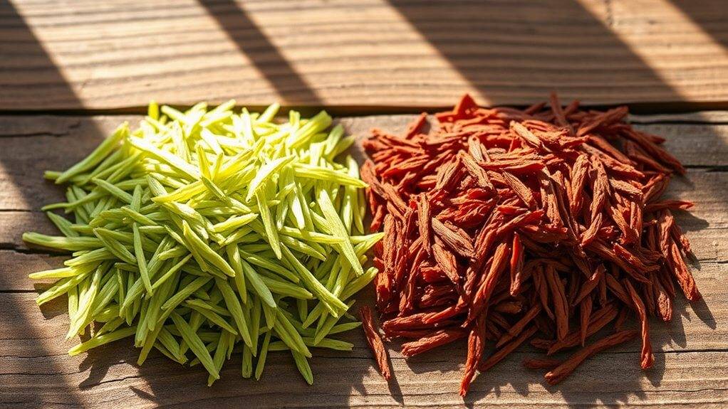 unoxidized green rooibos tea