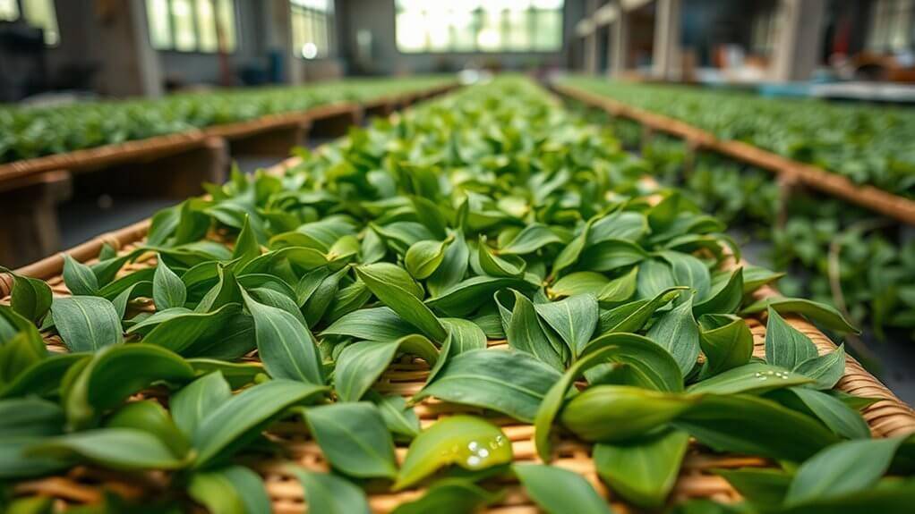 withering impacts tea quality