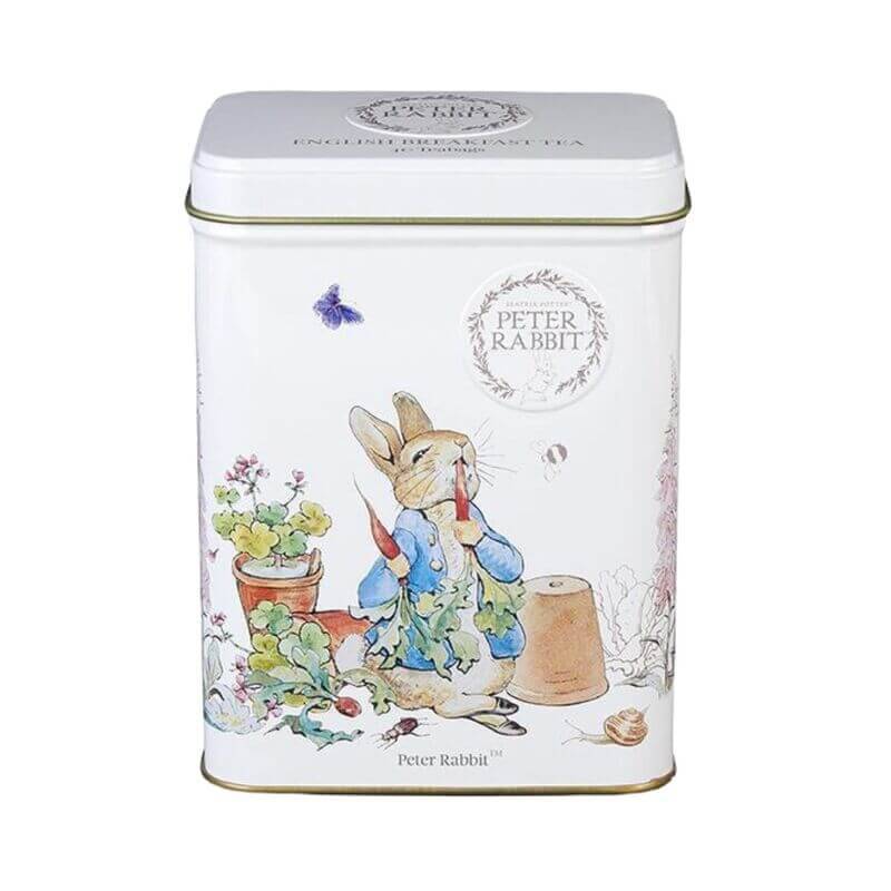 Beatrix Potter – 40 Teabag Tin – English Breakfast – Peter Rabbit