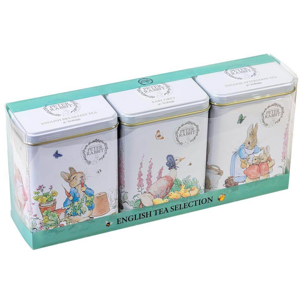 Beatrix Potter – Triple Tin Gift Pack (3X 40 Teabag Tins)