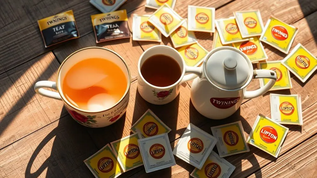 american impact on tea