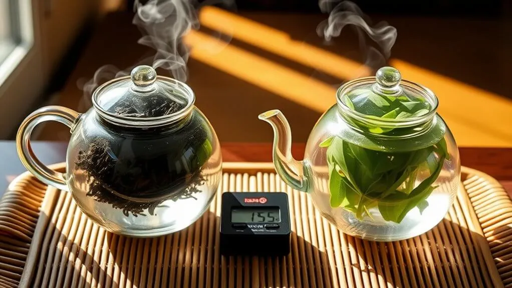 brewing temperature and timing