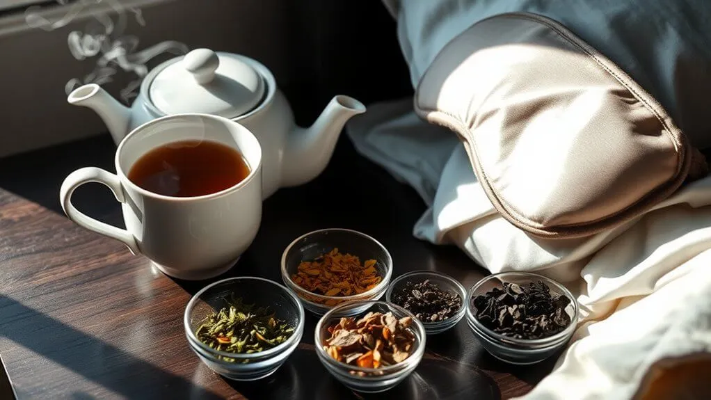 caffeine levels in tea