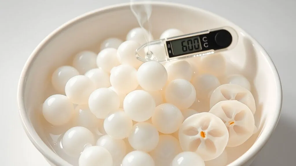 cooking durations and cooling techniques