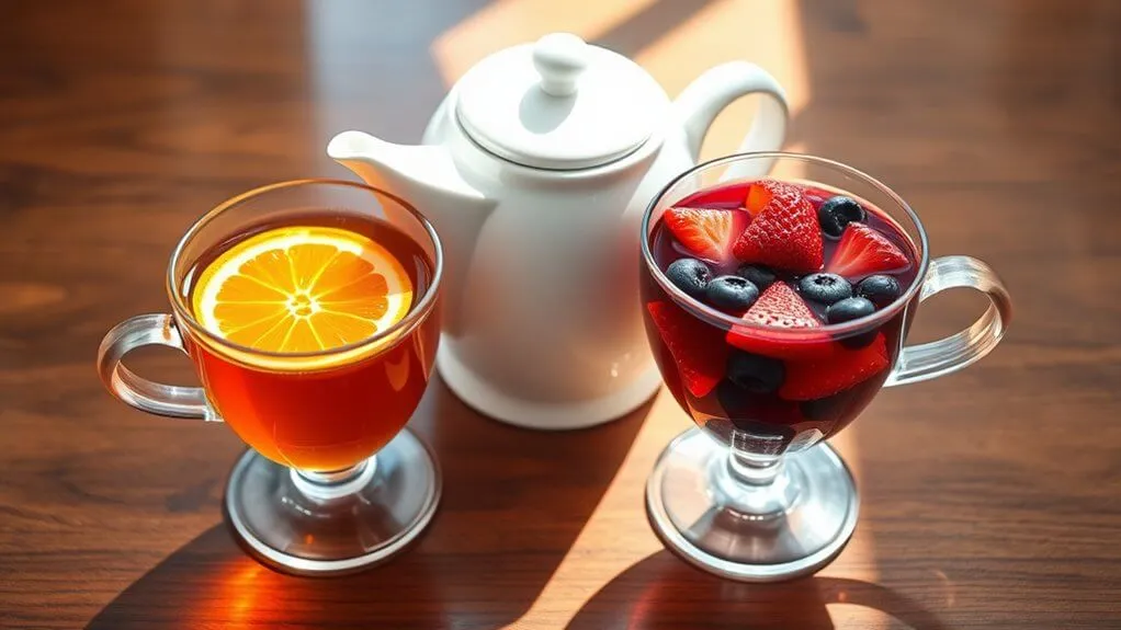 fruit tea blend exploration