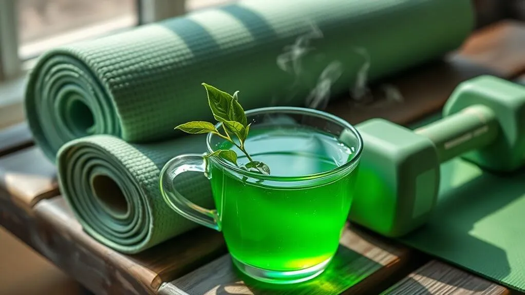 green tea enhances recovery benefits