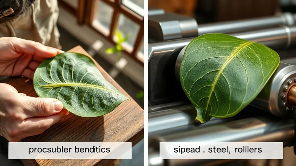 leaf shape affects flavor