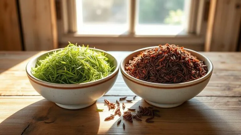 processing differences in rooibos