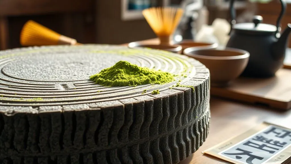 traditional matcha processing significance